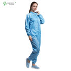 High Performance Anti Static Garments With 98% Polyester Fiber And 2% Conductive Fiber Material